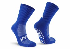 Atak Grip Non Slip Mid Lenght Football Socks Royal Size 9-12